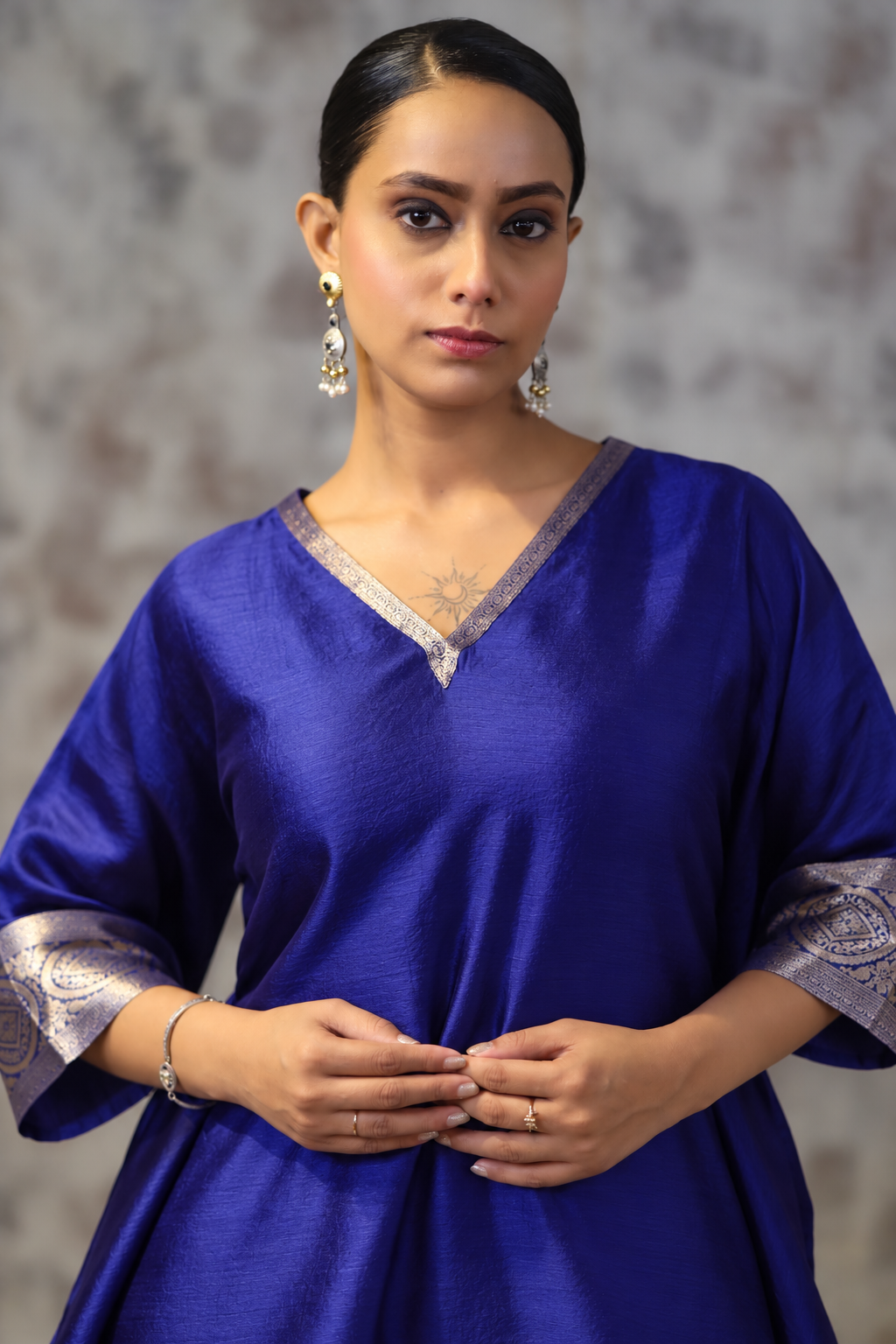 Kosh Silk Bellbottom Set