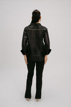 Black Emblished shirt