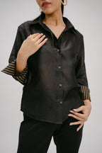 29. Bidri Chanderi Embelillished shirt