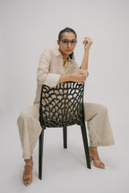 33. Tyohar striped straight pants