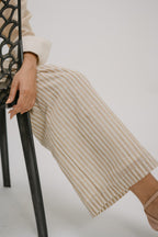 33. Tyohar striped straight pants