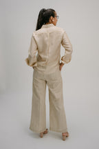 33. Tyohar striped straight pants