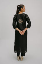 26. Bidri Back applique kurta