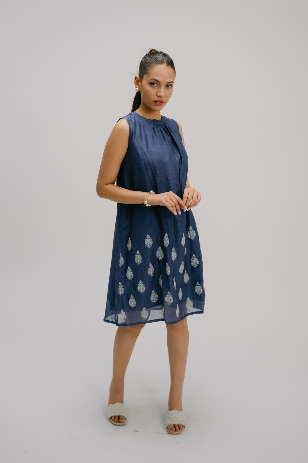 10. Alankar Halter neck dress