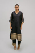 24. Bidri mull brocade kurta set