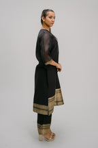 24. Bidri mull brocade kurta set