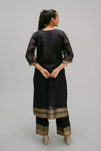 24. Bidri mull brocade kurta set