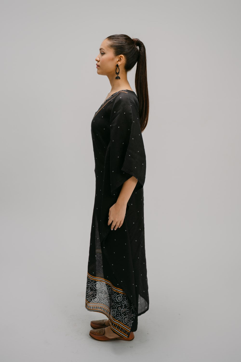 22. Bidri  Digitally Printed Kaftan