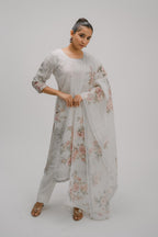 39. Tyohar Rose organic linen suit set