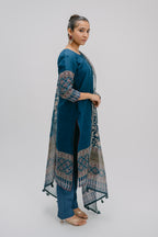 Alankar Digitally Printed Pure Linen Suit Set