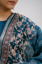 14. Alankar digitally printed pure linen suit set