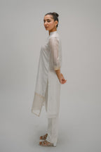 32. Tyohar mirror work silk kurta