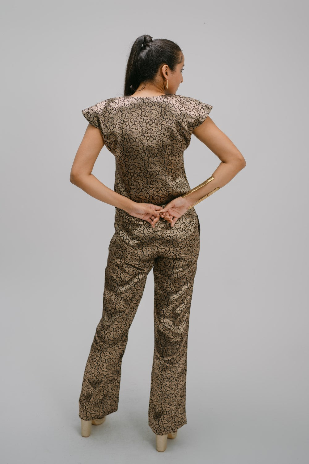 18. Bidri brocade Co-ord set
