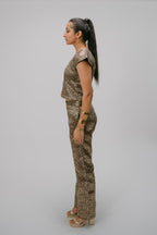 18. Bidri brocade Co-ord set