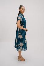 9. Alankar  collar shirt dress