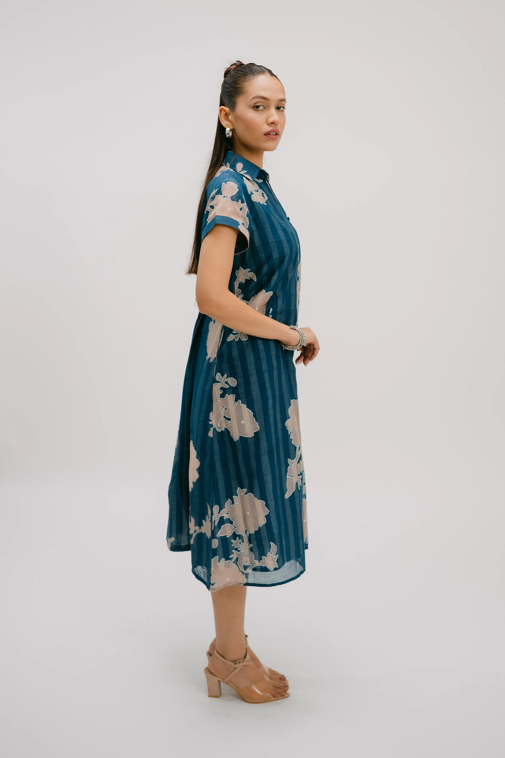 Alankar Collar Shirt Dress