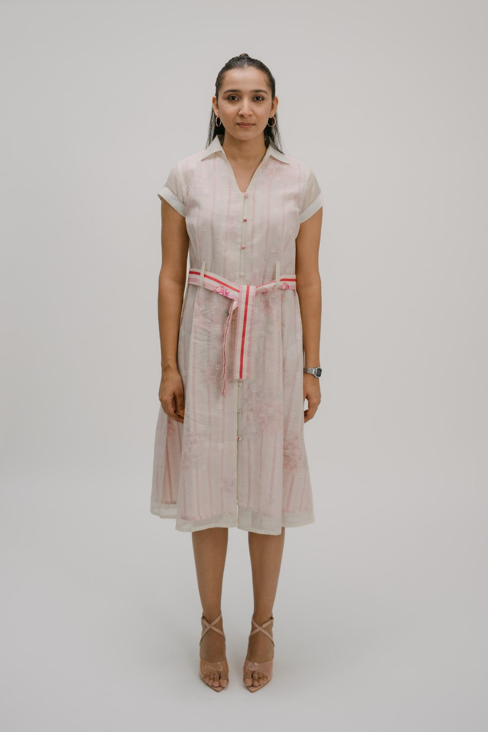 36. Tyohar  printed shirt dress