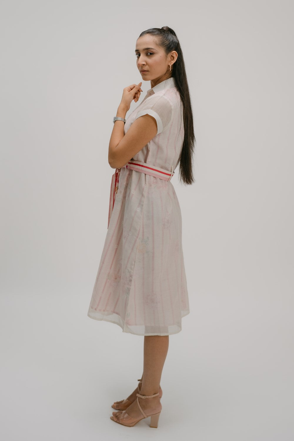 36. Tyohar  printed shirt dress