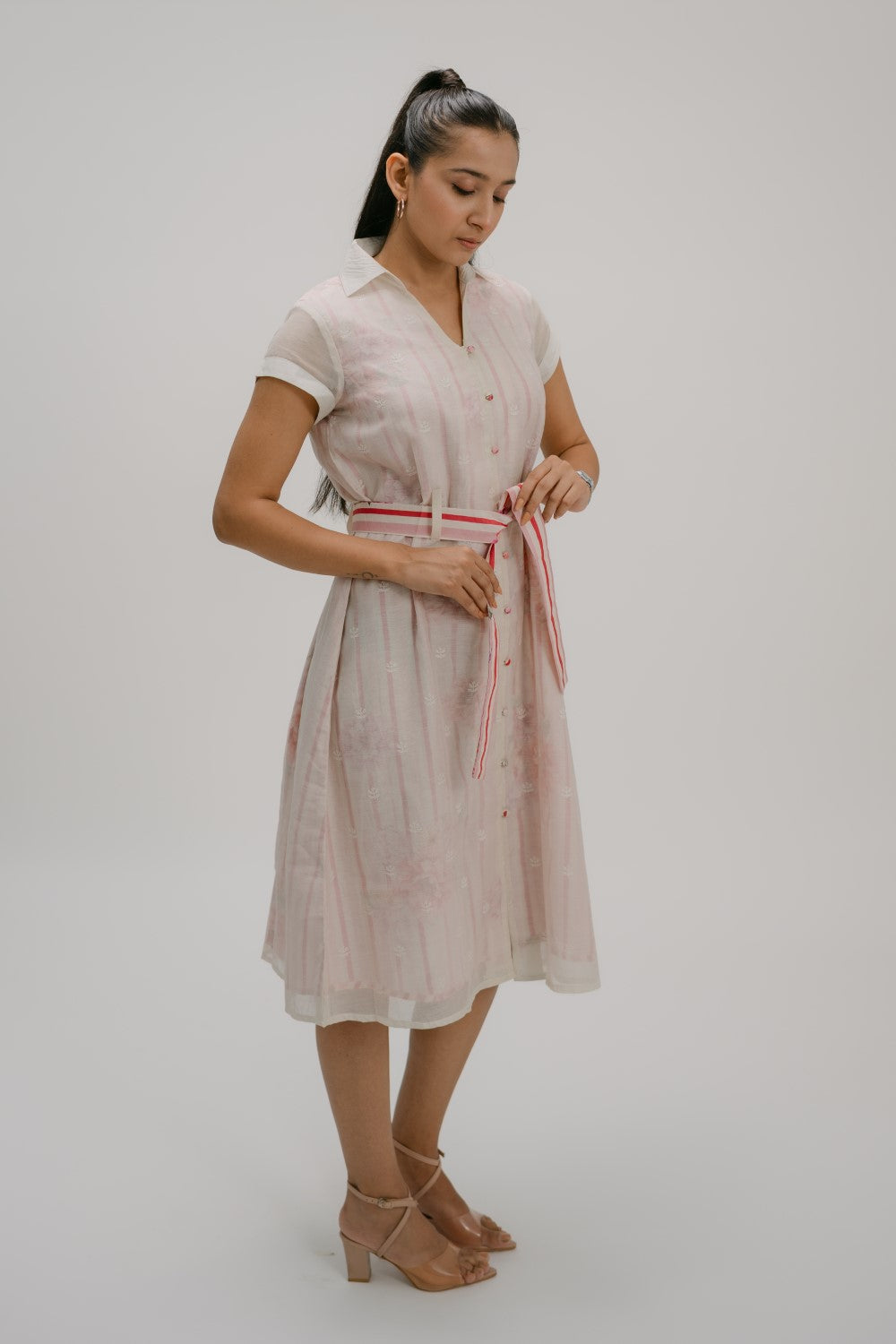 36. Tyohar  printed shirt dress