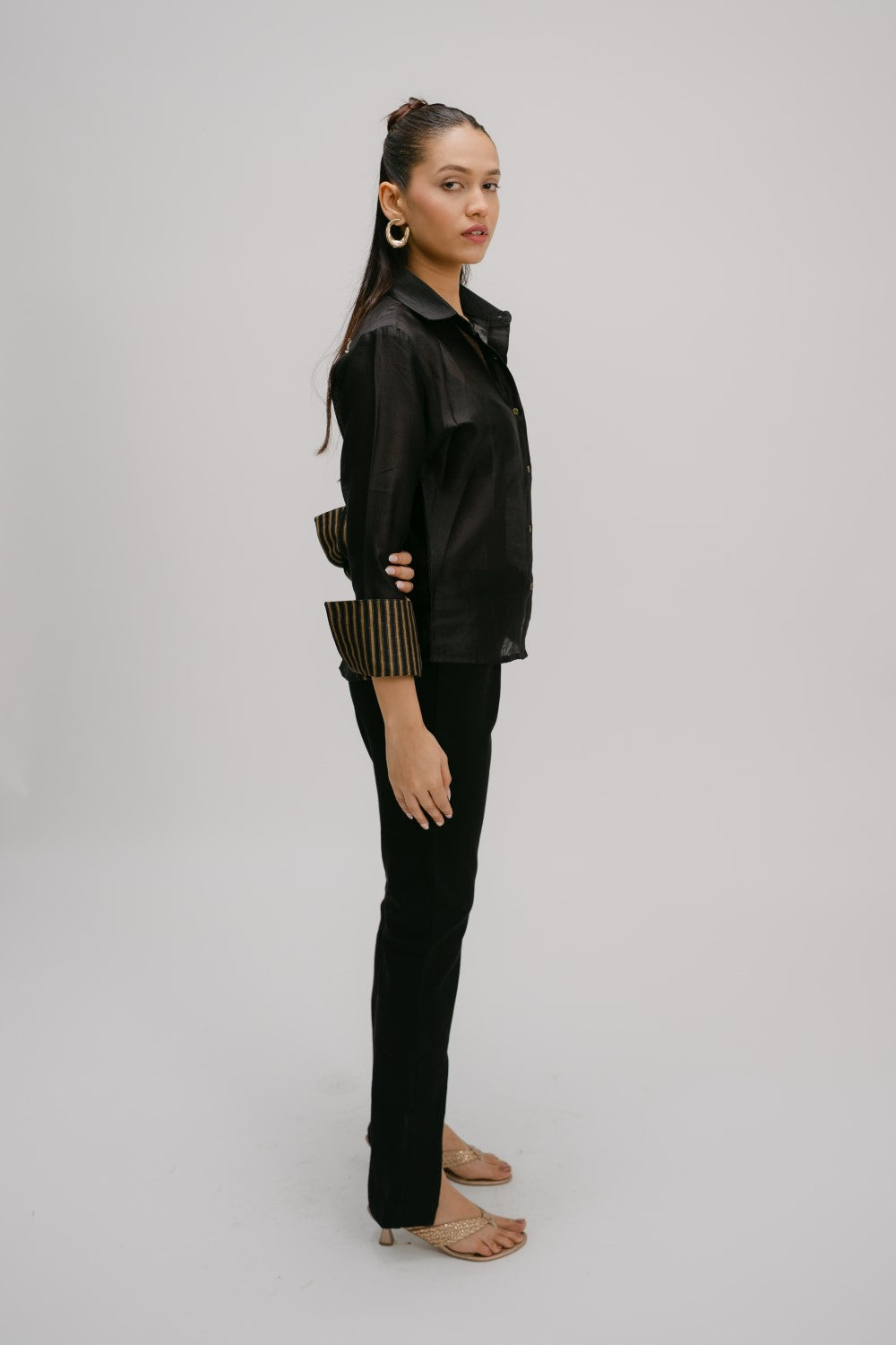 29. Bidri Chanderi Embelillished shirt