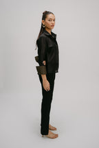 Black Emblished shirt