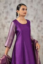 KOSH SILK ROYAL CONTRAST FARSI 3PC SET