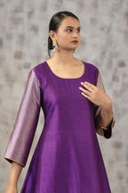 KOSH SILK ROYAL CONTRAST FARSI 3PC SET