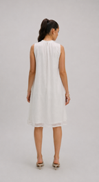 Tyohar Mirror work Halter neck dress