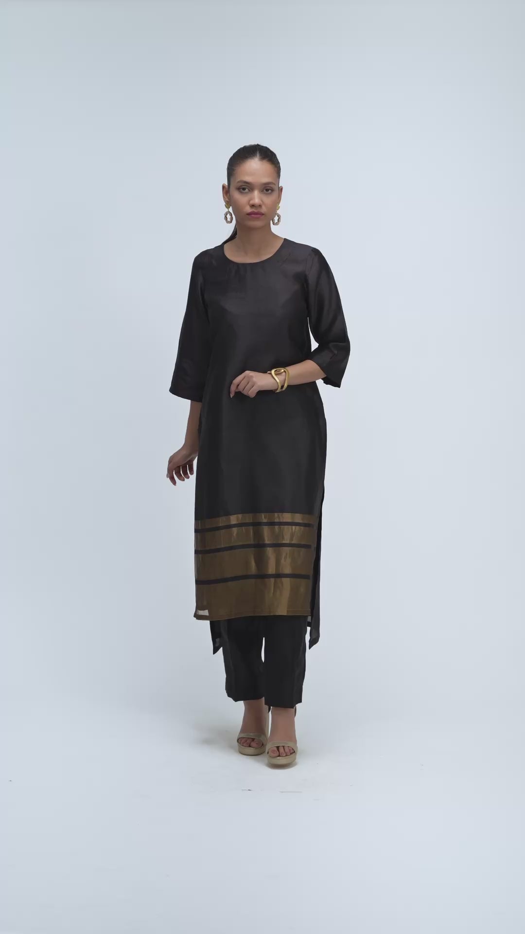 black high low kurta Videos