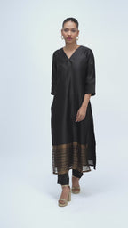 26. Bidri Back applique kurta