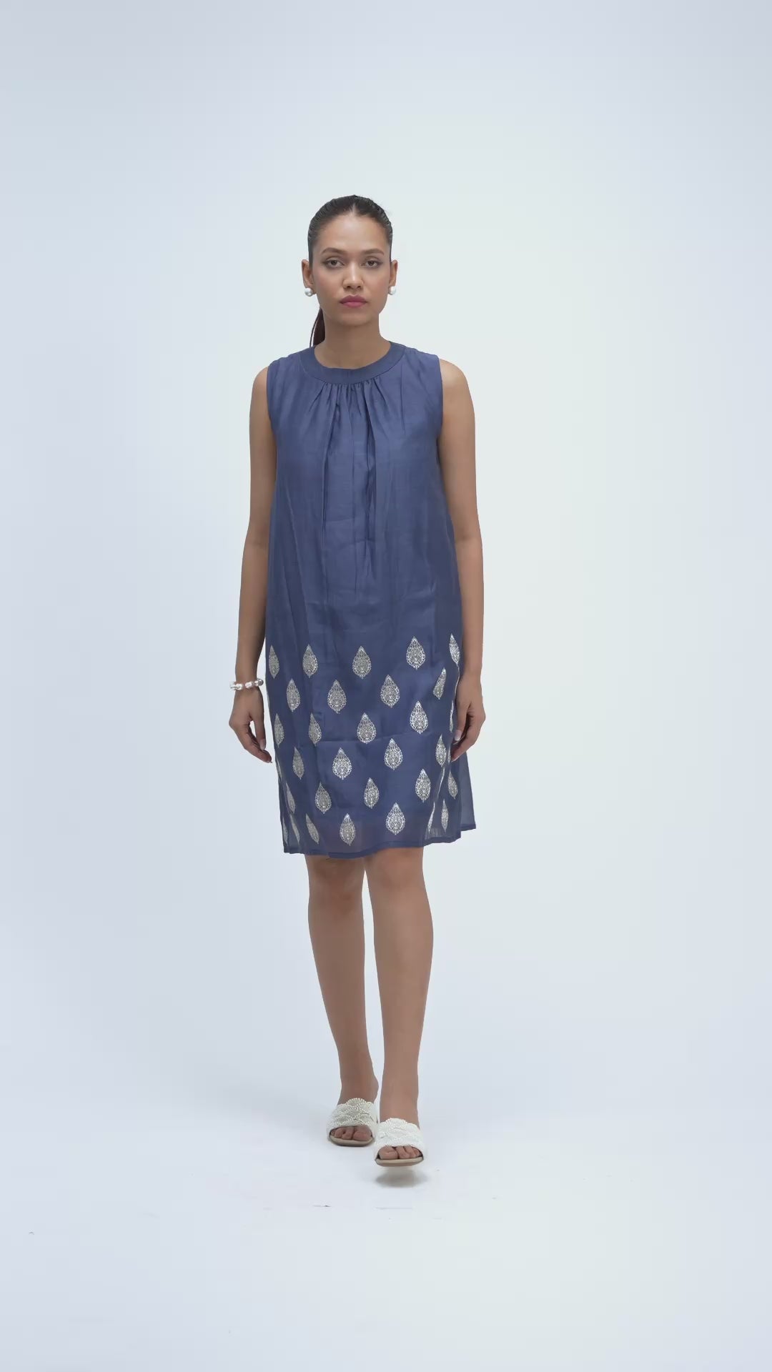 10. Alankar Halter neck dress
