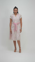 36. Tyohar  printed shirt dress
