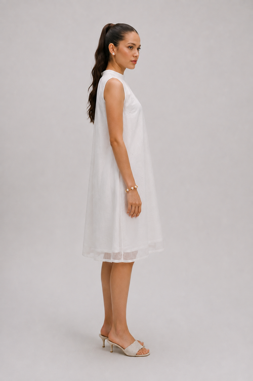 Tyohar Mirror work Halter neck dress